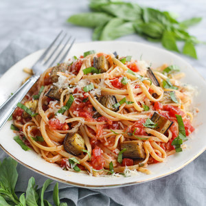 Roasted Eggplant Pasta Alla Norma